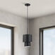Zolana 1 Light 8.5 inch Black Mini Pendant Ceiling Light