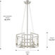 Marco 4 Light 16 inch Pewter Pendant Ceiling Light