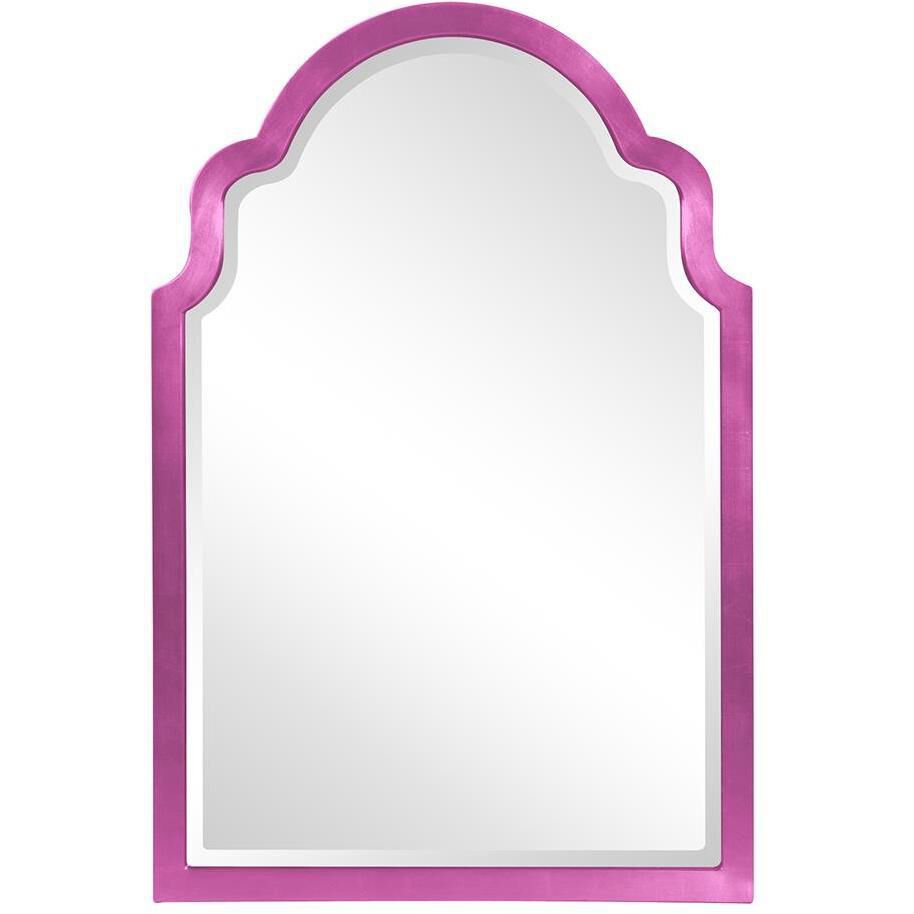 Sultan 36 X 24 inch Glossy Hot Pink Wall Mirror