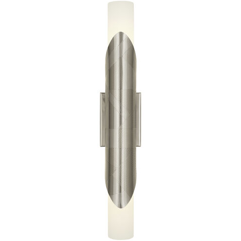 Michael Berman Brut 2 Light 4.5 inch Polished Nickel Wall Sconce Wall Light