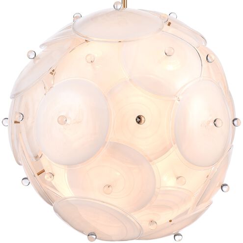 Tallulah 12 Light 26 inch Lacquered Gold Pendant Ceiling Light