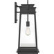 Boone 1 Light 24.75 inch Matte Black Outdoor Wall Lantern