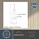 Kent 1 Light 11.75 inch Muted Brass Pendant Ceiling Light
