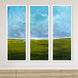 Settle into Dusk Green and Blue and Turquoise Framed Art