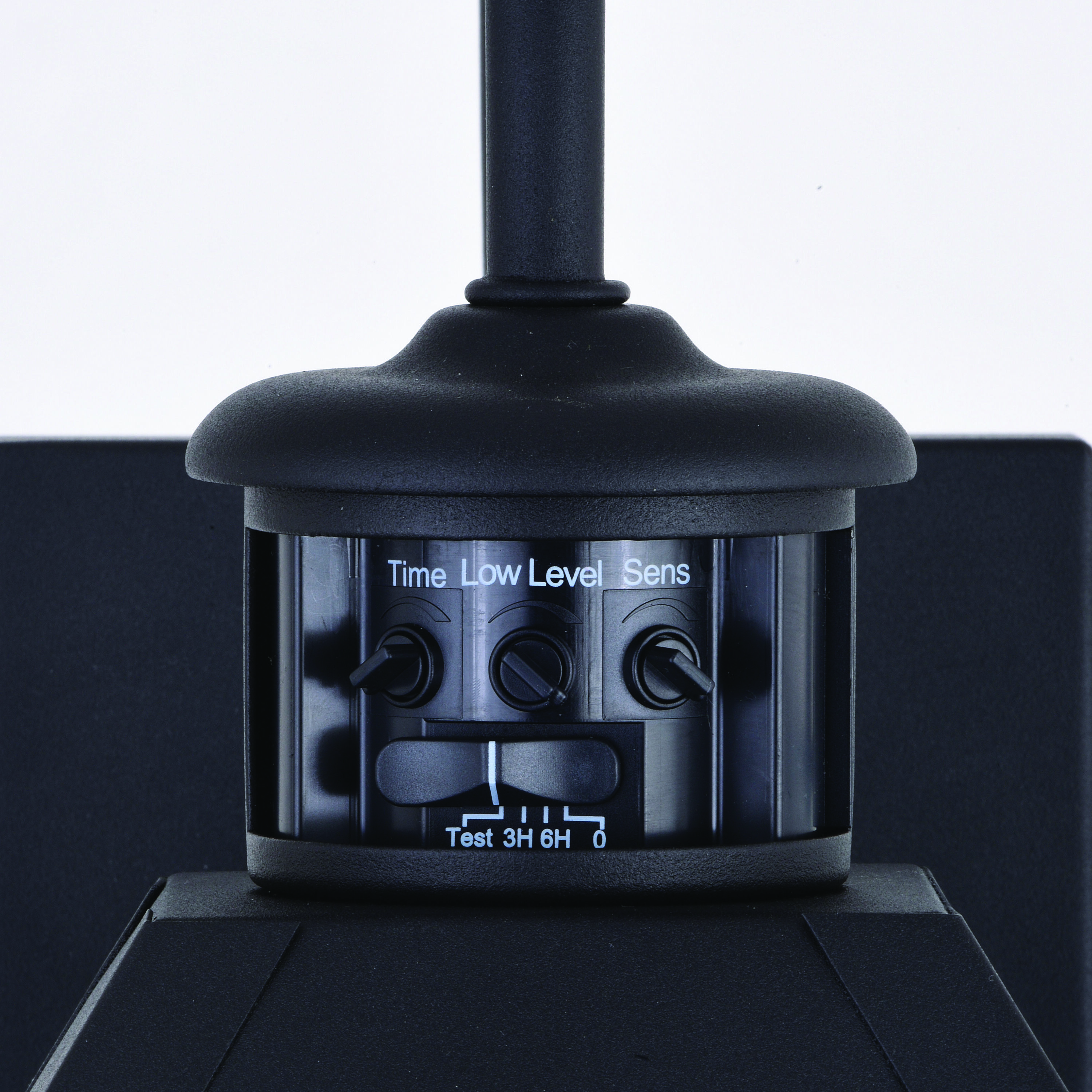 Nottingham Textured Black Outdoor Motion Sensor in 2