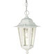 Cornerstone 1 Light 7 inch White Outdoor Hanging Lantern