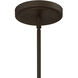 Grayson 1 Light 6 inch Dark Bronze Mini Pendant Ceiling Light
