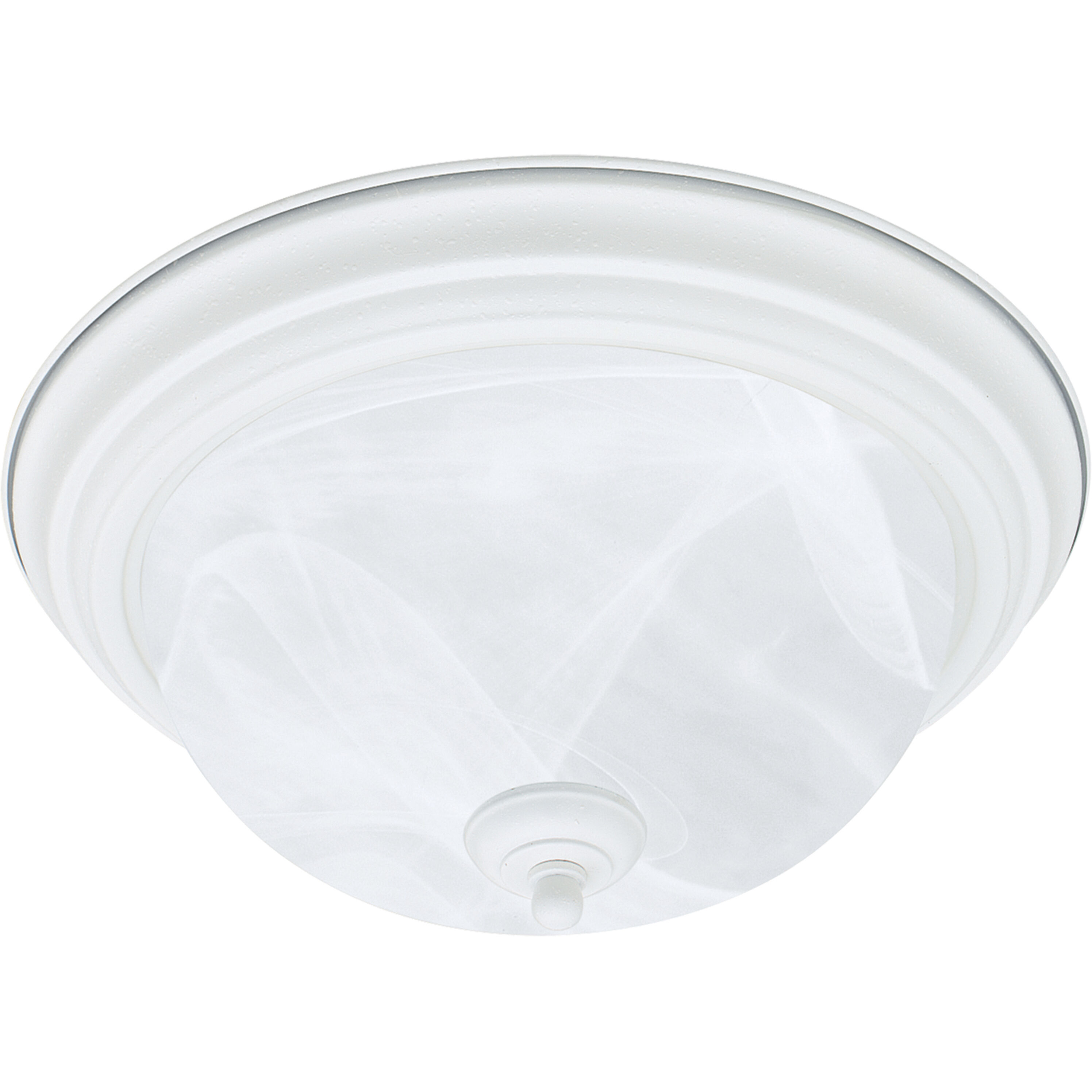 Harmony 2 Light 14 inch White Flush Mount Ceiling Light