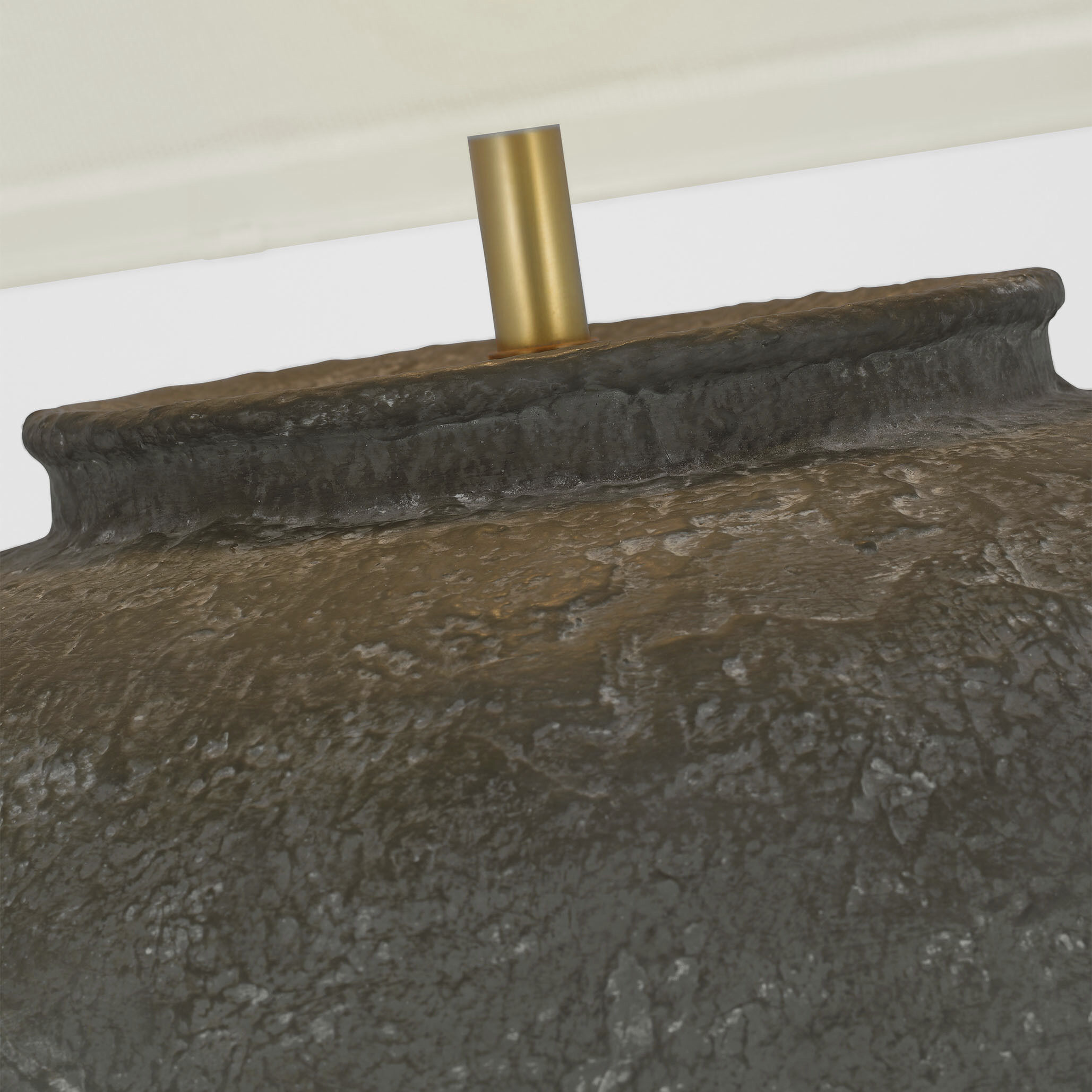 Amber Lewis Casey 24.5 inch 15.00 watt Silt Grey Ceramic Table Lamp Portable Light, Medium