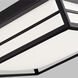 Dearborn LED 12 inch Midnight Black Ceiling Flush Mount Ceiling Light