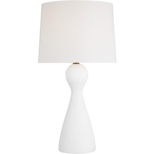 AERIN Constance 27.19 inch 9 watt Textured White Lamp Portable Light