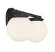 Mid-Century Modern 2 Light 16 inch Matte Black Bathroom Vanity Light Wall Light