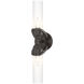 Bow 2 Light 5.8 inch Oil Rubbed Bronze Bath Sconce Wall Light
