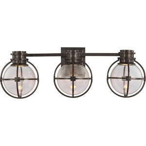 Chapman & Myers Gracie 1 Light 24.50 inch Bathroom Vanity Light