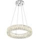Kinsley 1 Light 18 inch Polished Chrome Chandelier Ceiling Light