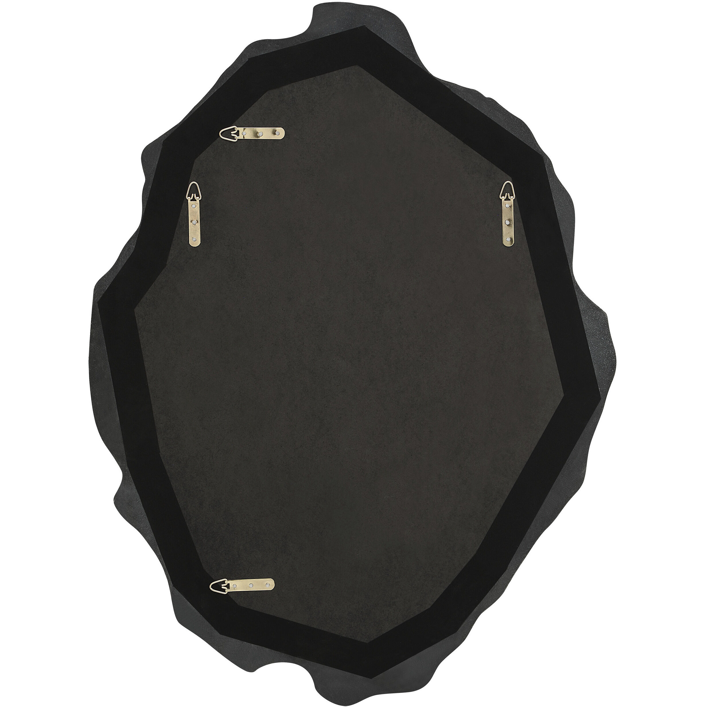 Tida 40 X 30 inch Matte White Mirror