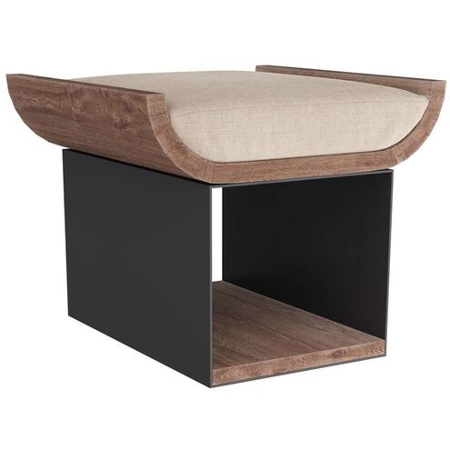 Bookstack 20.5 inch Natural Stool