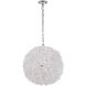 Roxx 4 Light 22 inch Chrome Pendant Ceiling Light
