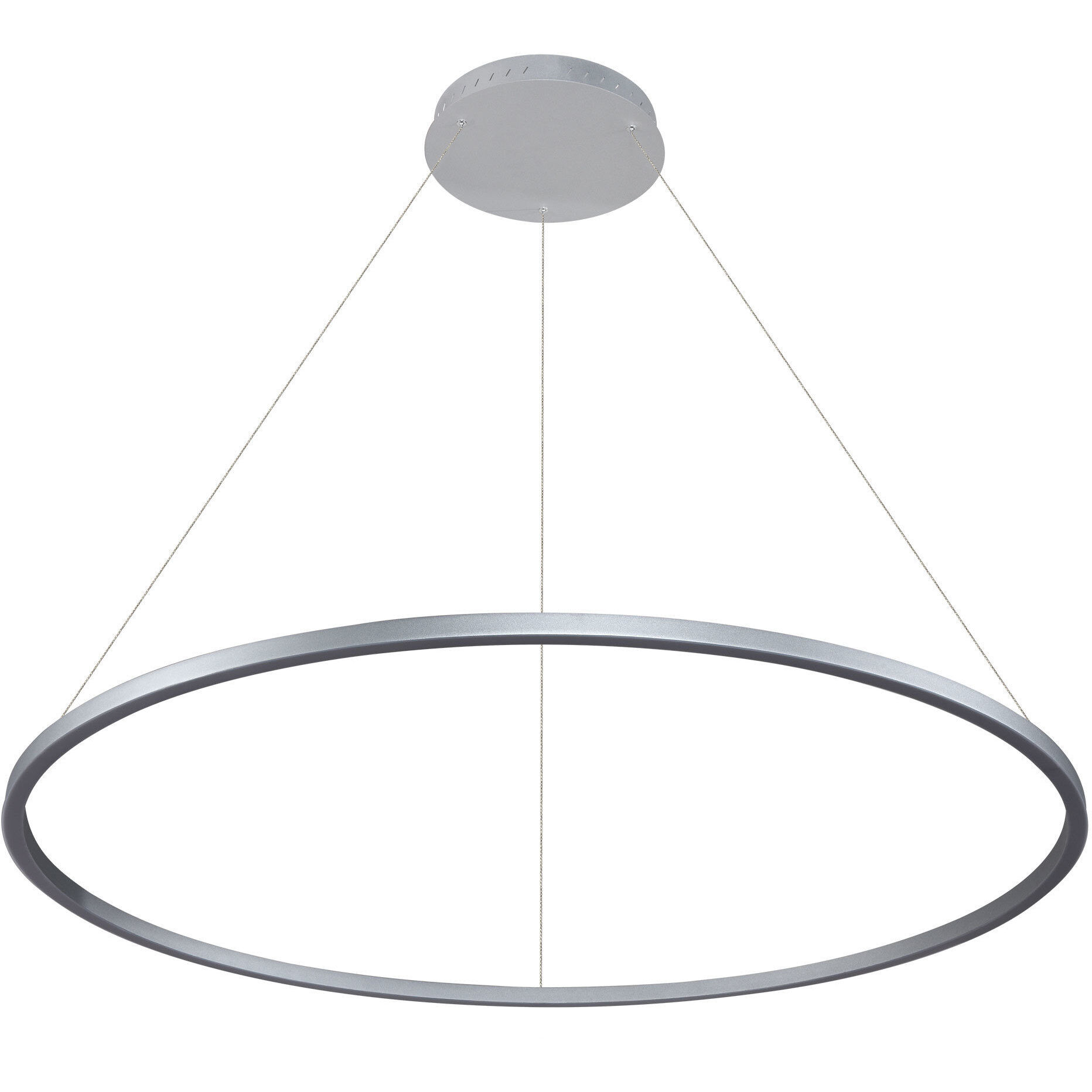 Tania 51.25 inch Silver Chandelier Ceiling Light