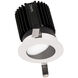Volta LED Haze/White Recessed Lighting in 90, 3000K, Round