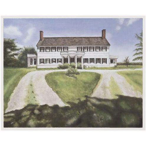 Colonial Gloss White Framed Wall Art
