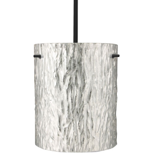 Tamburo 8 LED Black Stem Pendant Ceiling Light