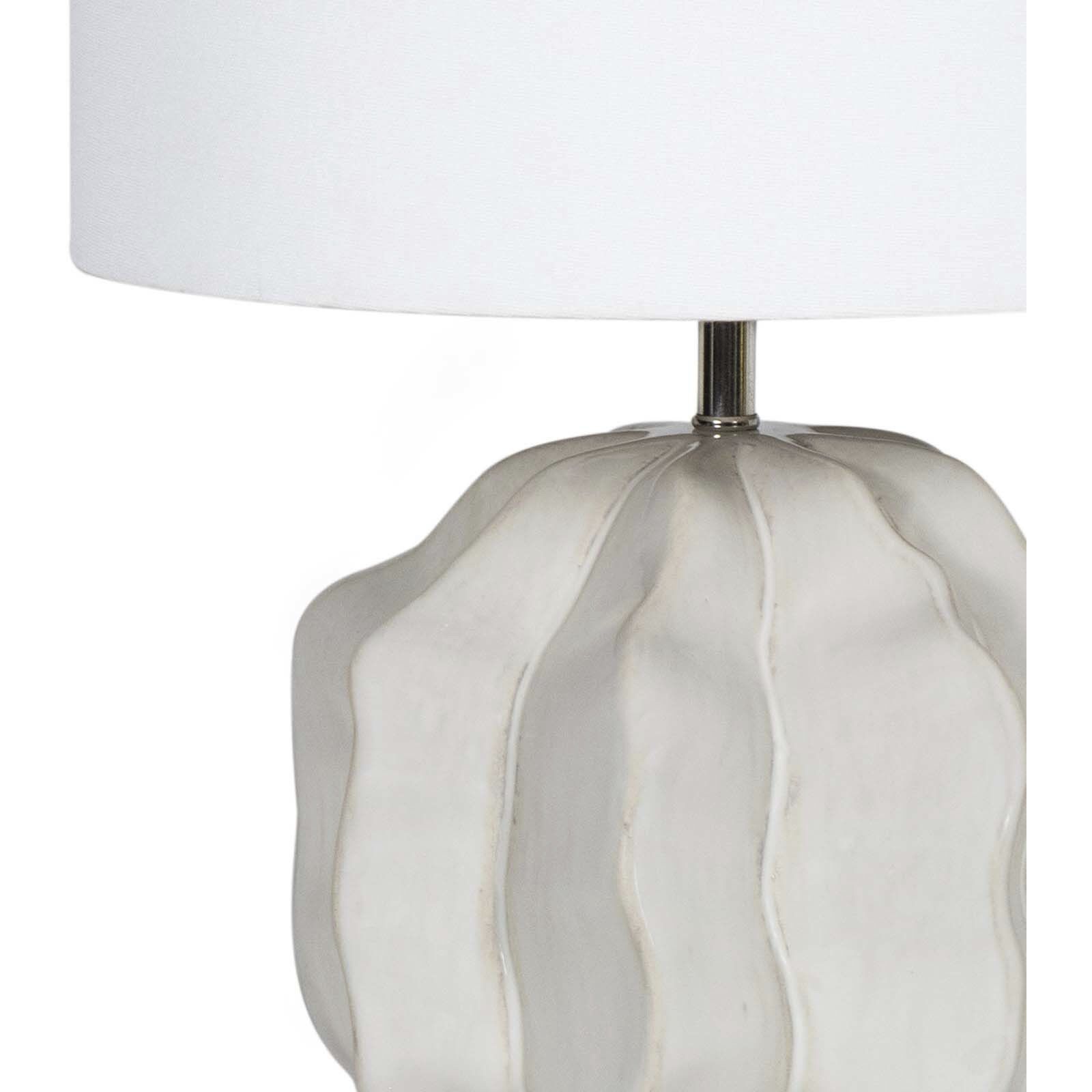 Destin 20.25 inch 100 watt Ivory Mini Lamp Portable Light