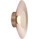 Yep Luma LED 11.75 inch French Gold Flush Mount Ceiling Light