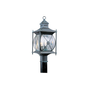 Providence 2 Light 20 inch Charcoal Outdoor Post Top Lantern