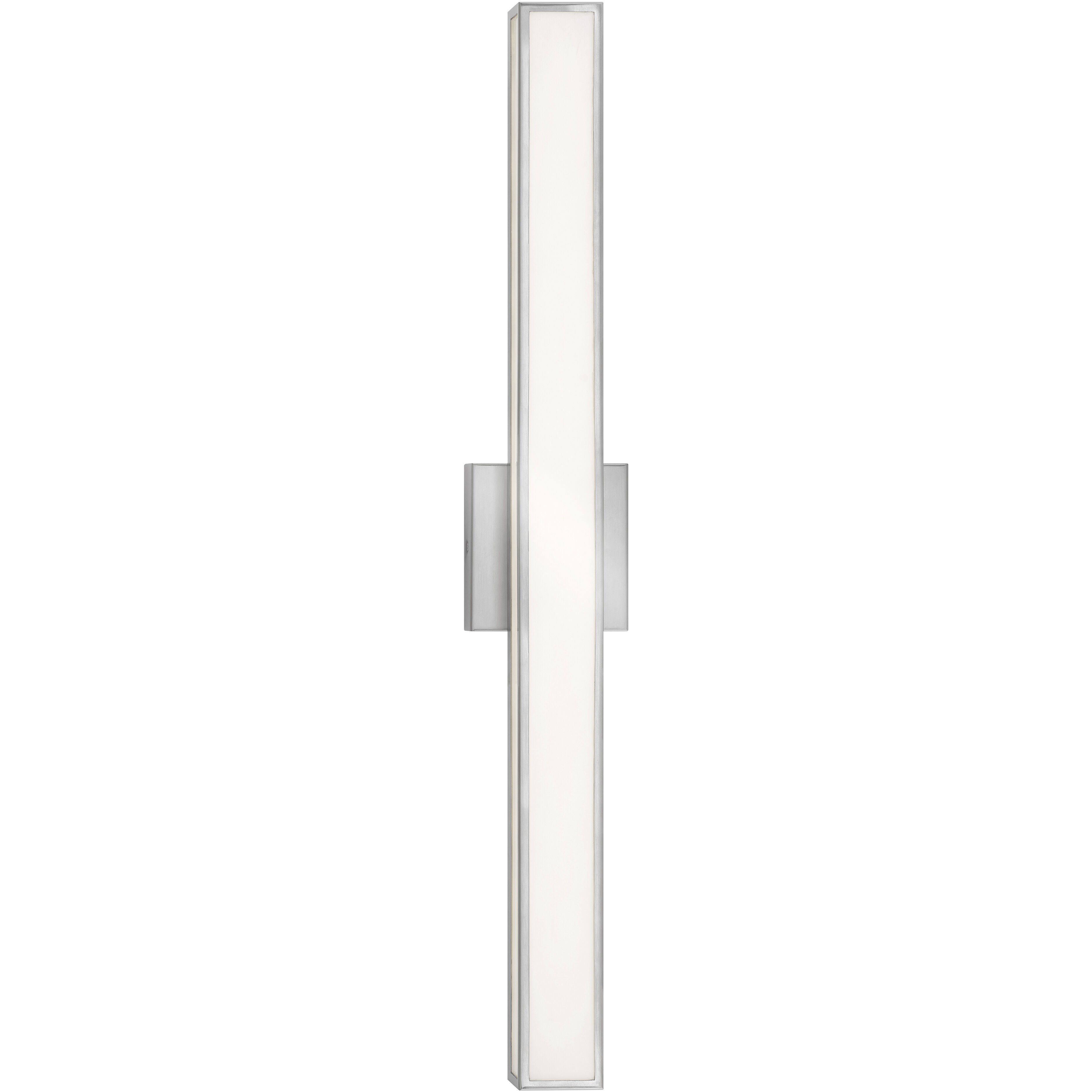 Alto LED 30 inch Brushed Nickel Vanity Light Wall Light, Vertical