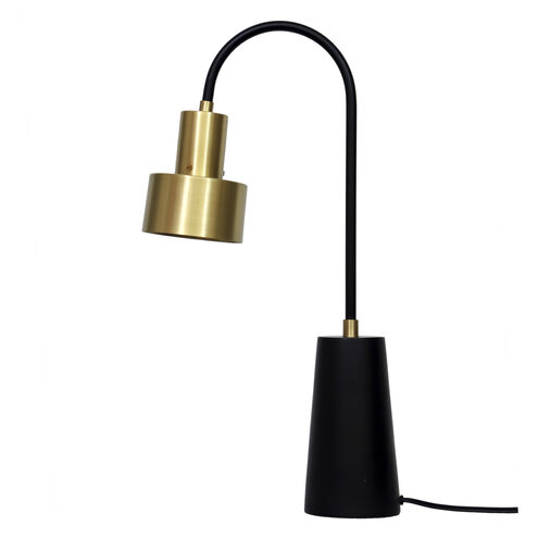 Xavier 21 inch 6.00 watt Gold Table Lamp Portable Light