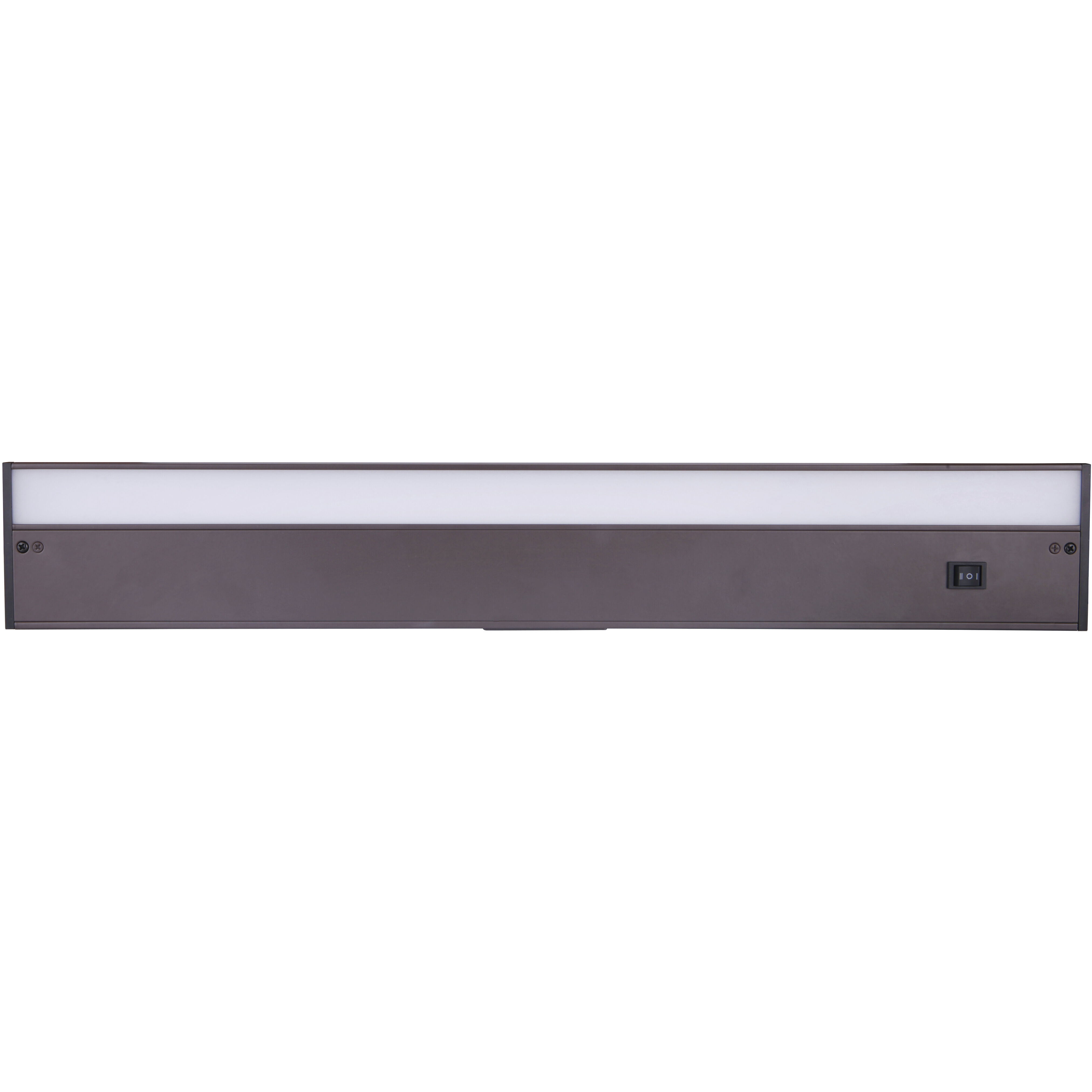 Sleek 120 LED 24 inch Bronze Under Cabinet Light Bar