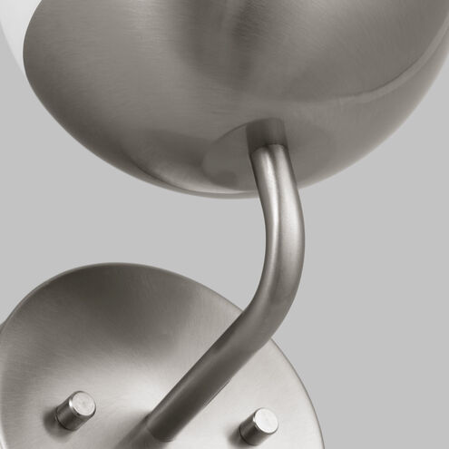 Alvin 1 Light 6.25 inch Brushed Nickel Bath Vanity Wall Light