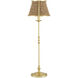 Deauville 31.75 inch 7 watt Natural and Polished Brass Table Lamp Portable Light, Suzanne Duin Collection