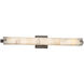 Alabaster Rocks 30.5 inch Dark Bronze Vanity Light Wall Light