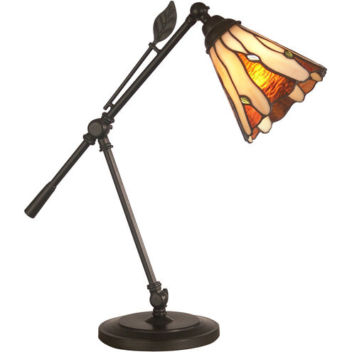 Evelyn 19 inch 60.00 watt Dark Bronze Desk Lamp Portable Light
