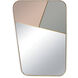 Iris 42 X 30 inch Gold Mirror