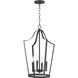 Arden 4 Light 16 inch Black Entry Foyer Pendant Ceiling Light