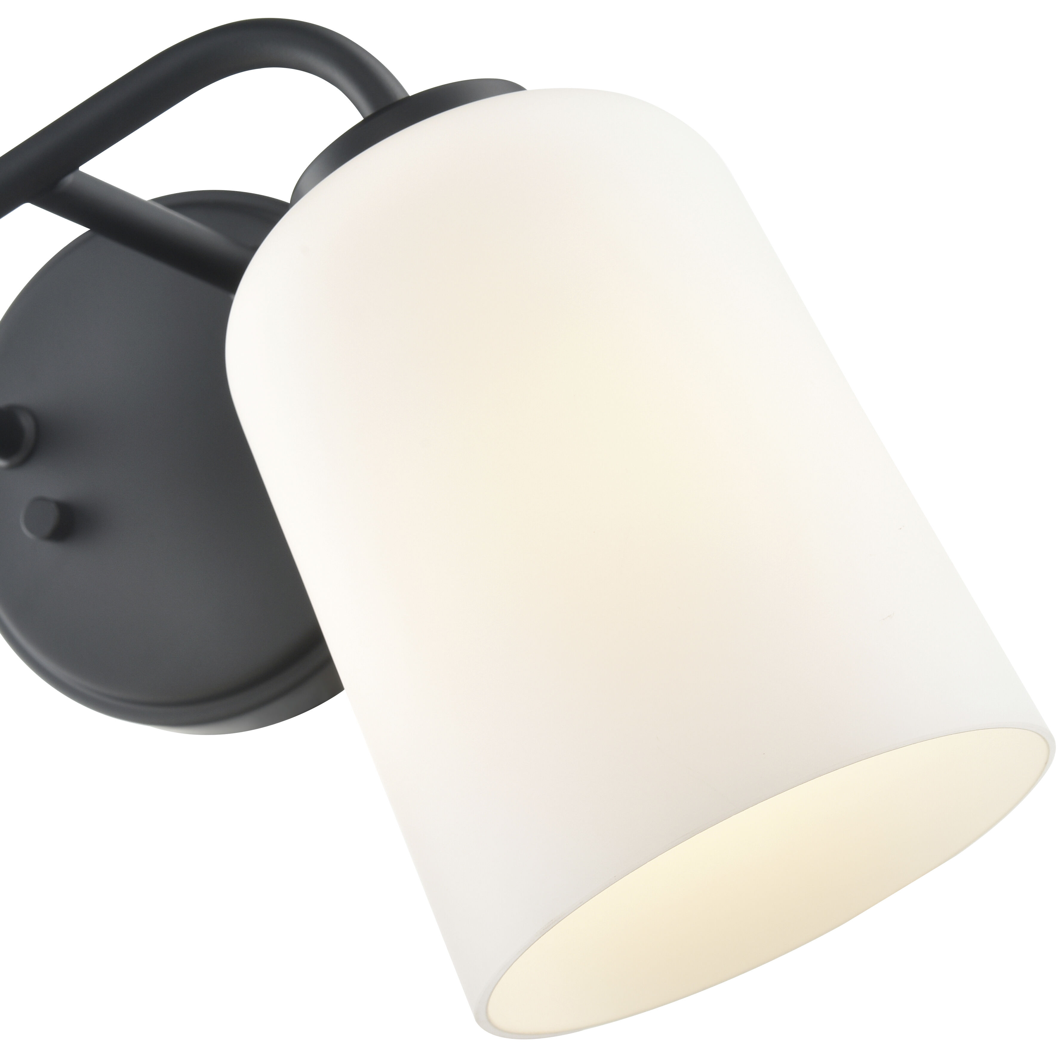 Laphia 2 Light 14 inch Matte Black Bathroom Vanity Light Wall Light