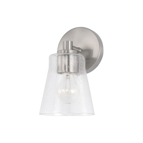 Baker 1 Light 6 inch Brushed Nickel Sconce Wall Light