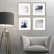 Abstract Collection Blue Framed Art