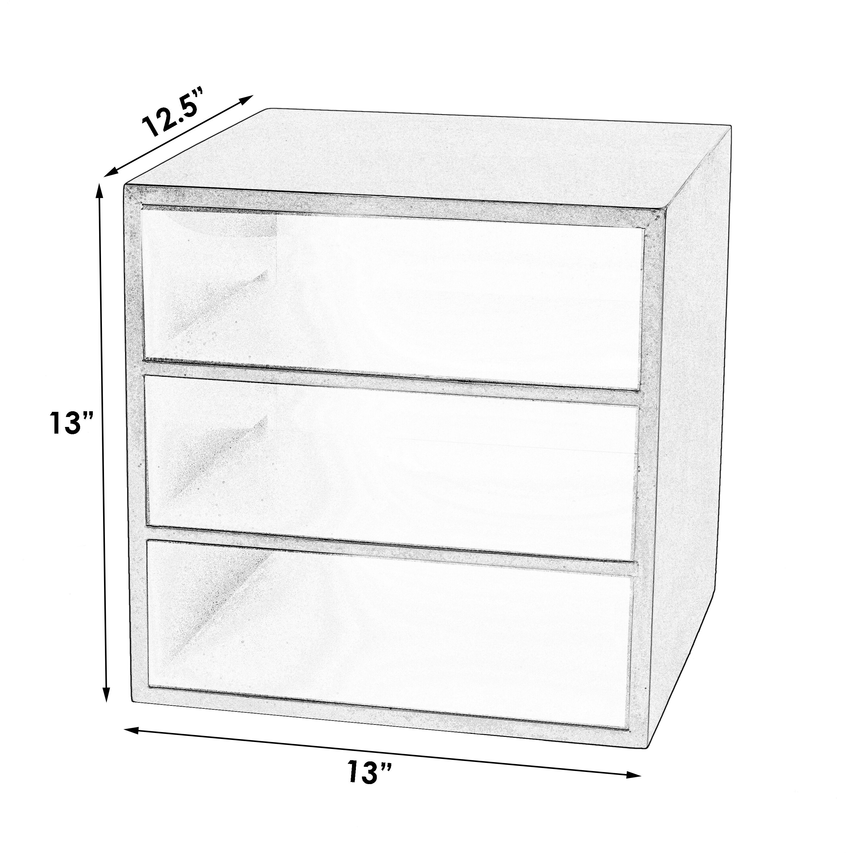 Cornelius Stackable Bookcase Organizer in Blue