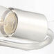 Westin 2 Light 12 inch Satin Platinum Semi-Flush Ceiling Light