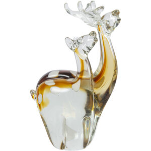 Arroyo Amber Art Glass Sculpture