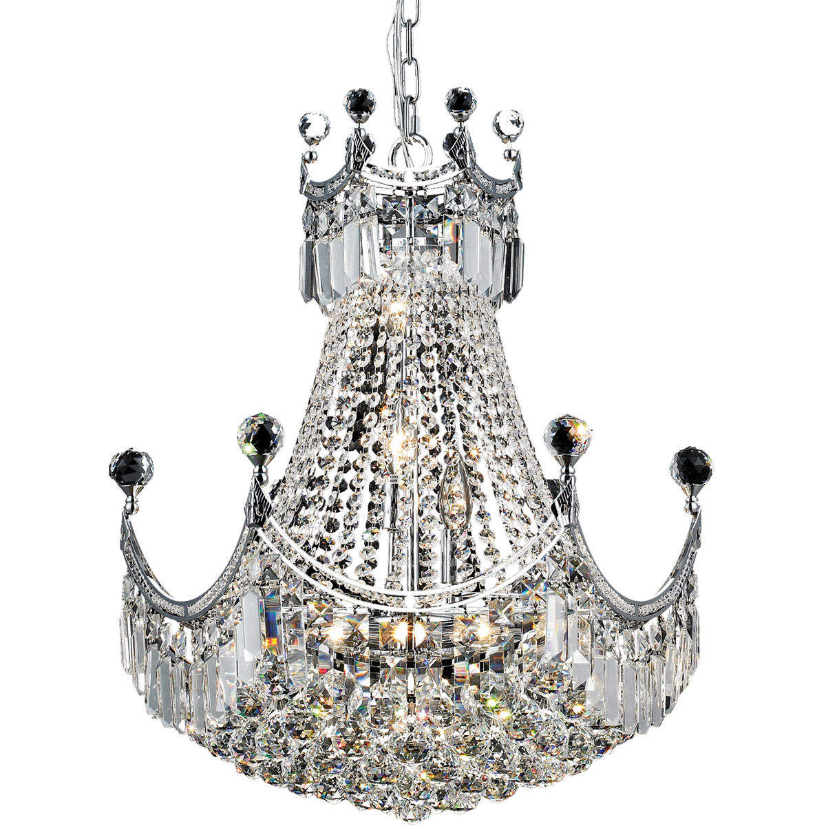 Chrome dining light fixture hot sale
