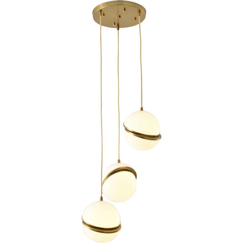 Canada 13 inch Gold Chandelier Ceiling Light