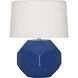 Franklin 23.5 inch 150.00 watt Cobalt Glaze Table Lamp Portable Light