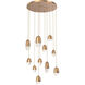 Pebble 11 Light Chandelier