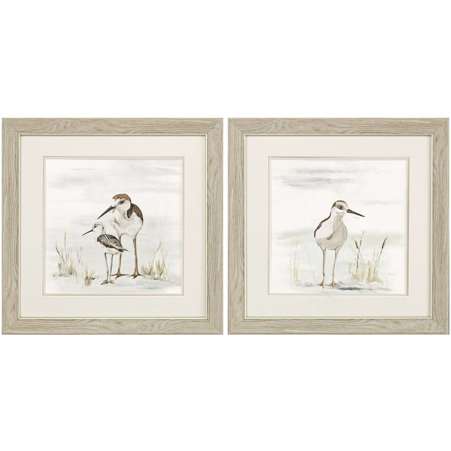 Waterside Neutral and Brown and Turquoise Framed Art, Propac