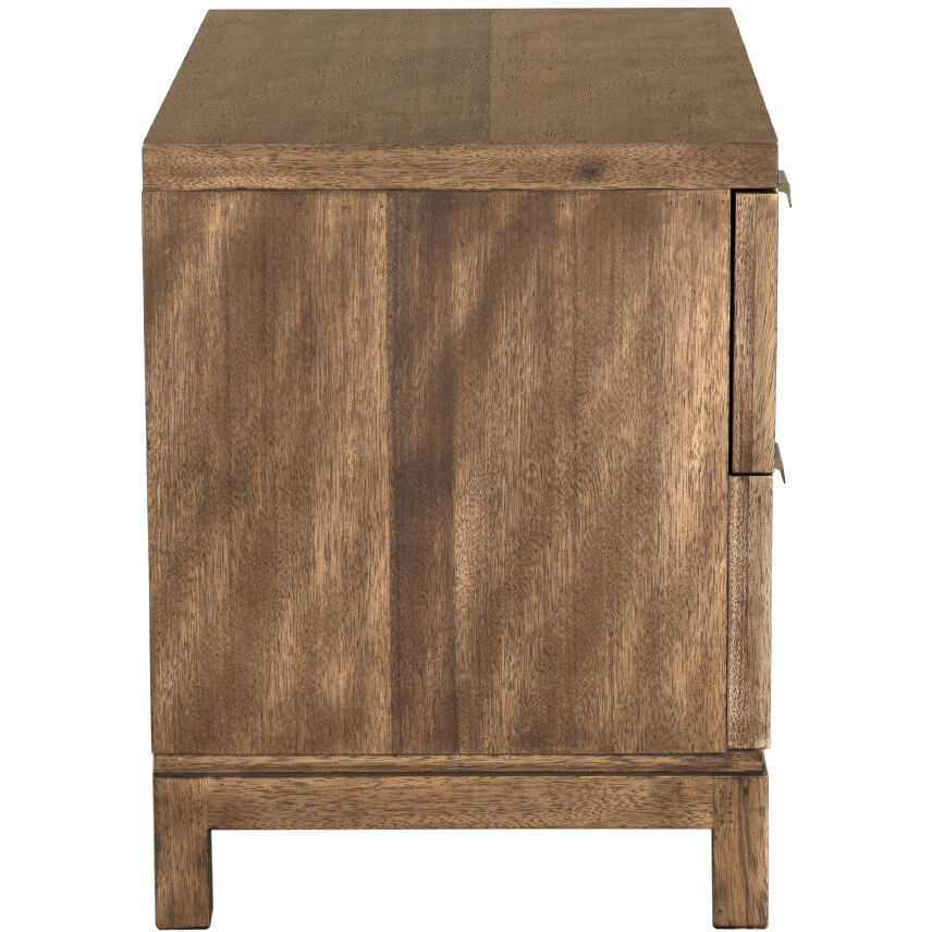 Musashi Dark Walnut Dresser, 2 Drawer